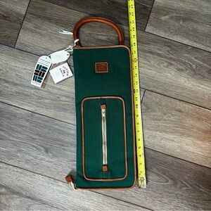 Cutter & Buck Green and Tan Storage Bag